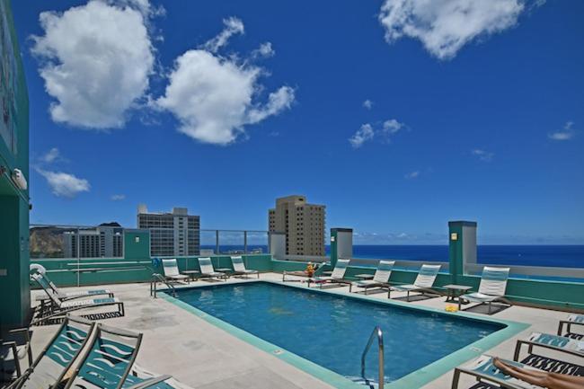 Pacific Monarch Apart otel Honolulu Dış mekan fotoğraf
