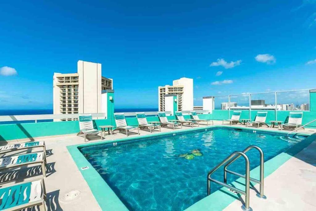 Pacific Monarch Apart otel Honolulu Dış mekan fotoğraf